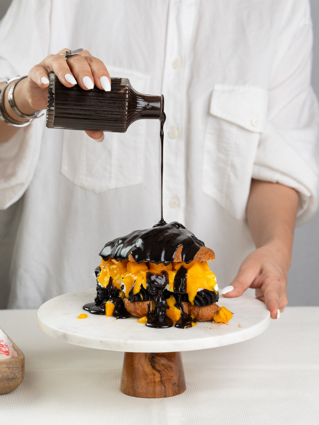 Sloppy Mango Croissant