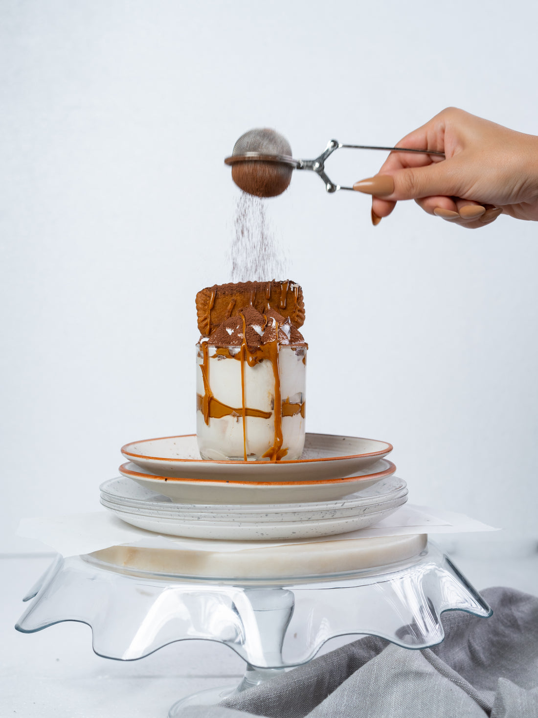 Golden Lotus Biscoff Tiramisu