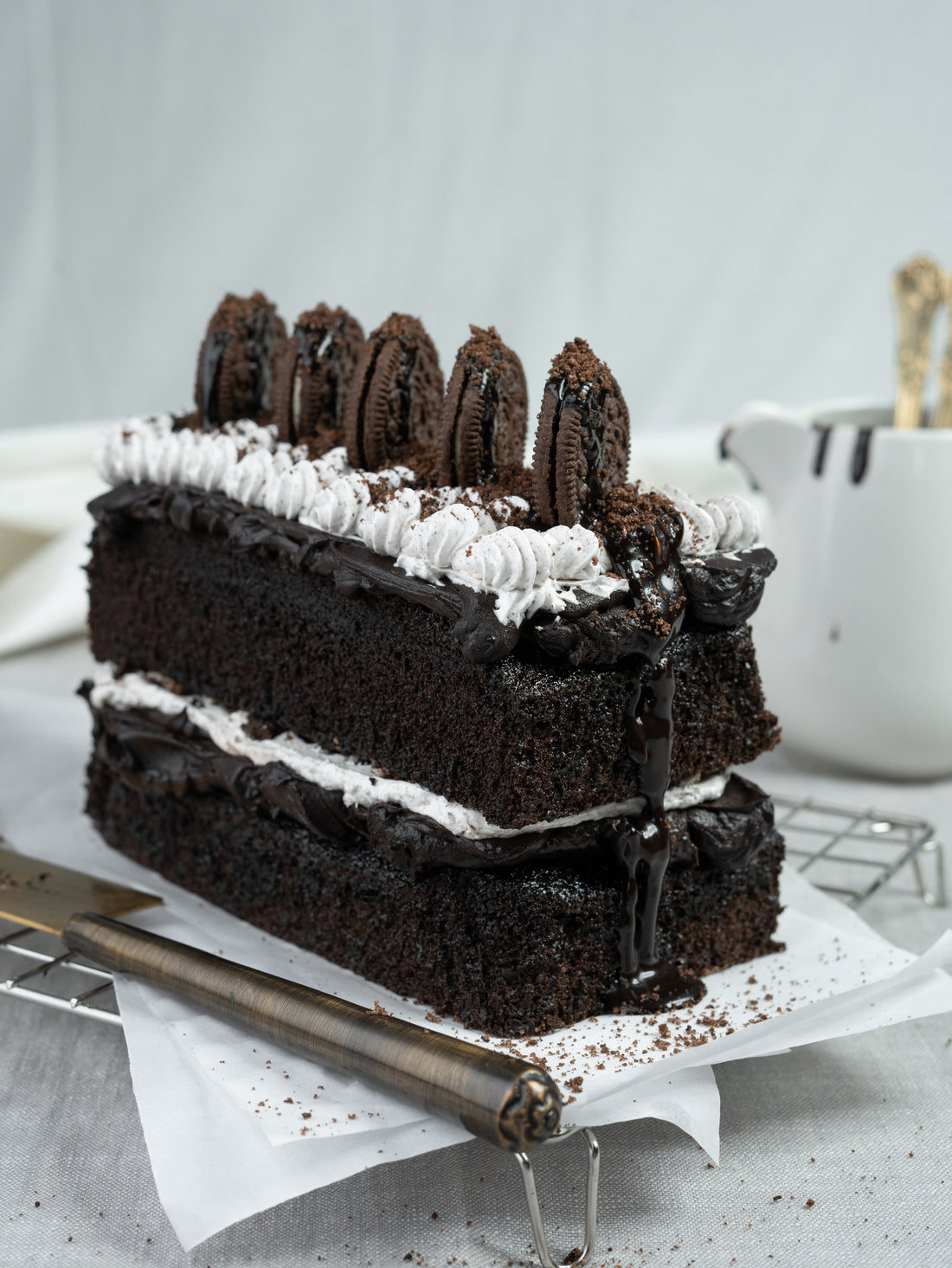 Oreo Cookie and Cream log