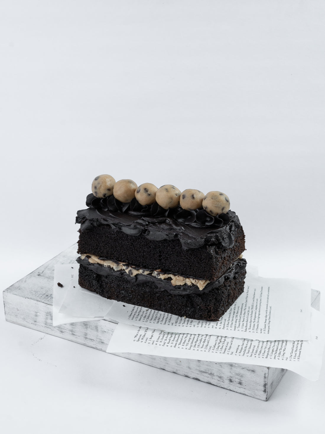 The Layered Cookie Dough Log