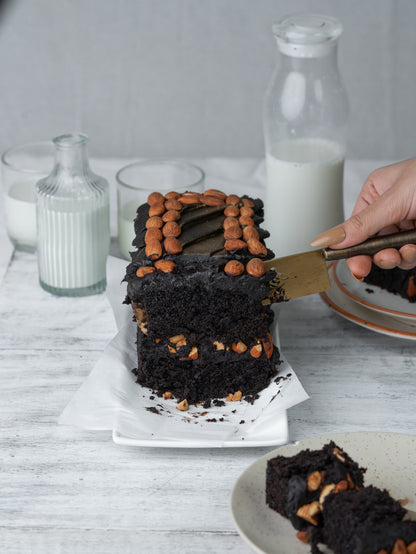 Roasted Almondy Log