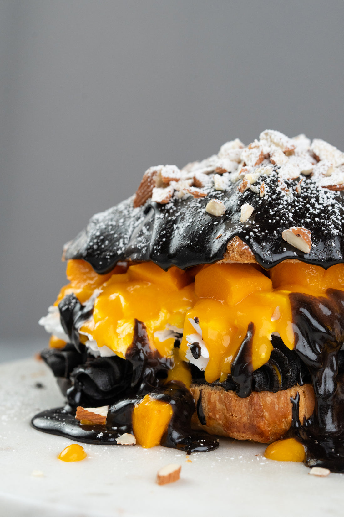 Sloppy Mango Croissant